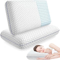 CushyOasis 2 Pack Memory Foam Pillows by TushGuardSeatCushonsPillows