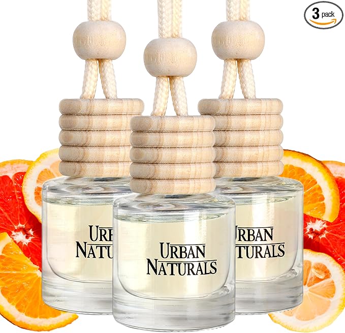Urban Naturals Car Air Freshener Diffuser 3 Pack by UrbanNaturals