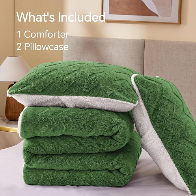 BEDELITE Fluffy Twin Comforter Set - Image 8