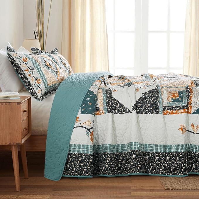 BEDIFANY Cotton Quilts Queen Size Sets - Image 3