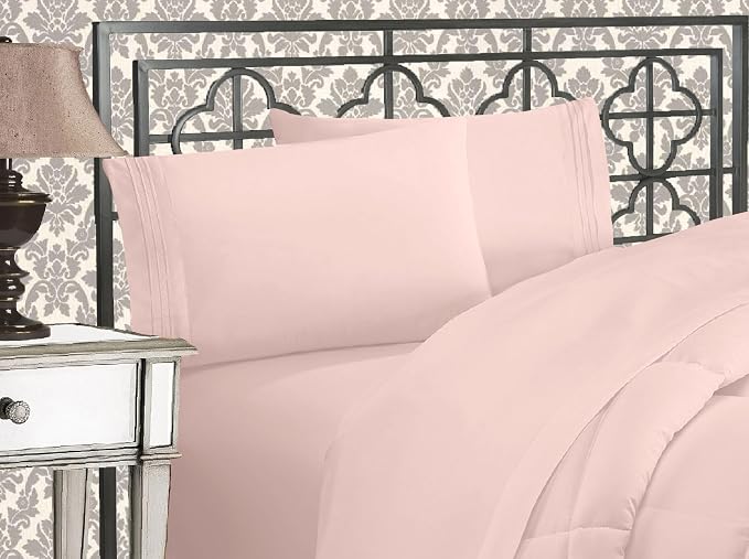 Elegant Comfort Luxurious 1500 Premium Hotel Quality Microfiber Three Line - Image 2