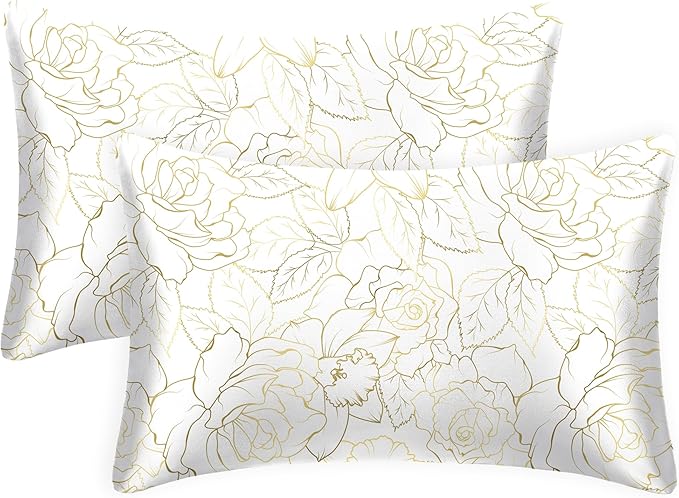 EXQ Home Satin Pillowcase for Hair and Skin Queen by EXQHomeTexitleCoLtd