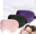 Eye Mask for Sleeping, 3 Pack Silk Sleep Masks for Women Men-Blindfold for by L%C3%93VFEIFAN