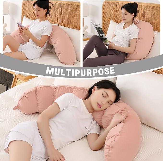 Peallow – Long Round Body Pillow - Image 6