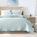 HORIMOTE HOME Quilt Queen Size Aqua Blue, Lightweight Quilt by HORIMOTEHOME