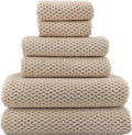 YTYC 29x59 Inch Bath Towels Set of 6 Large, Super Soft Absorbent Lint Free by YTYCTowels