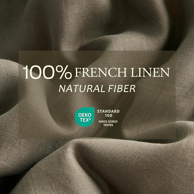 DAPU 100% Linen Duvet Cover Set - Image 2