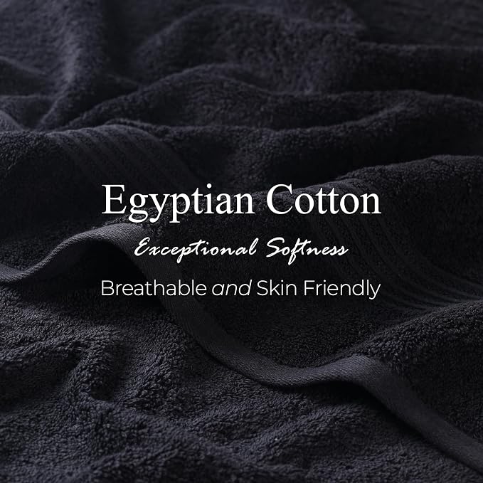 Superior Egyptian Cotton 6-Piece Towel Set, Bathroom Essentials, Towels - Image 7