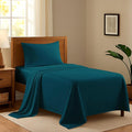100% Egyptian Cotton Twin Bed Sheets Set by AshtonSheets