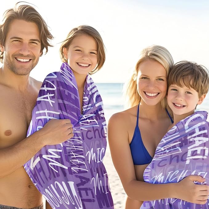 JML Personalized Beach Towel - Image 4