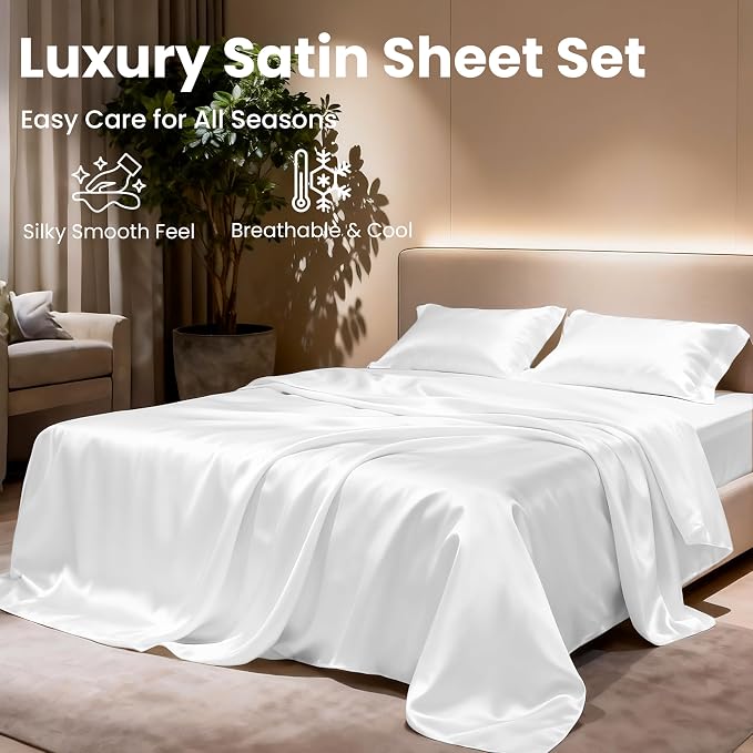 Love's cabin Satin King Sheet Sets - Image 8