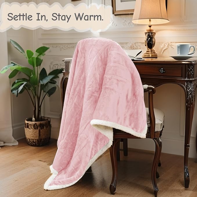 Electric Heated Blanket Full Size 72"x84", Soft Flannel - Image 4