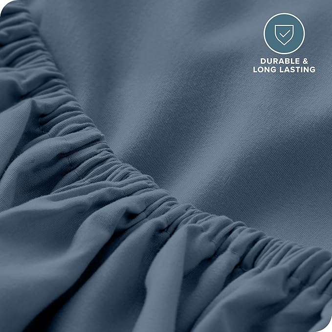 Bare Home Fitted Bottom Sheet Full XL Size - Image 5