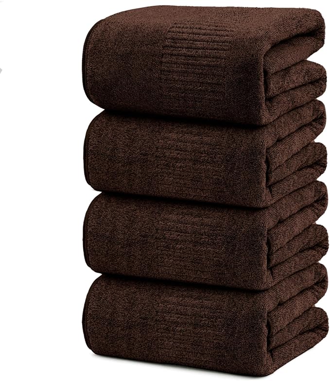 SEISSO Bath Towels, Extra Absorbent & Quick Drying Lightweight Fiber Towels by SEISSO