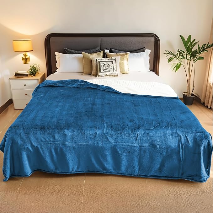 LaffyLo Electric Heated Blanket Full Size 72 x 84, Fast Heating Blanket - Image 2