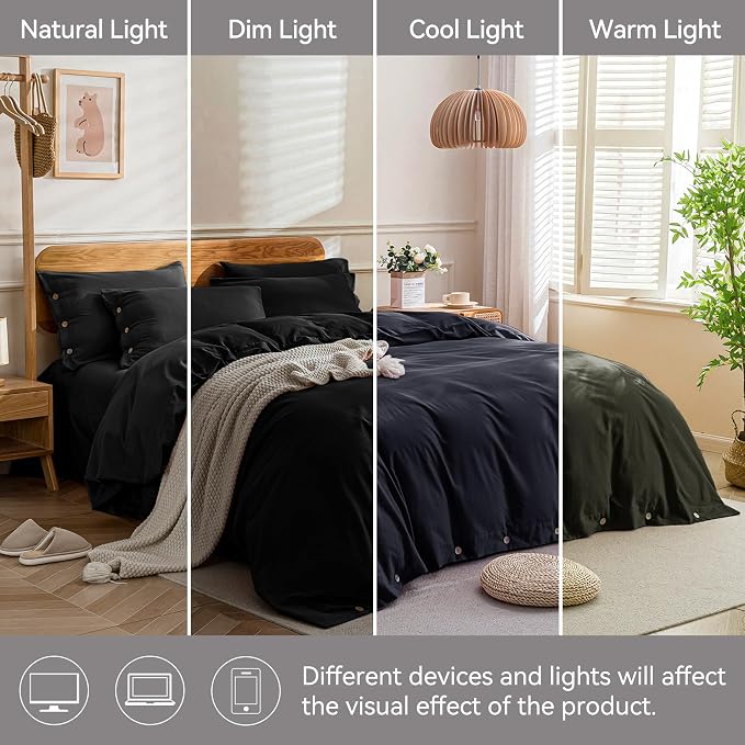 JELLYMONI Cotton Duvet Cover Twin Size - Image 9