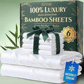 DECOLURE 100% Viscose Derived from Bamboo Sheets King Size by DECOLURE