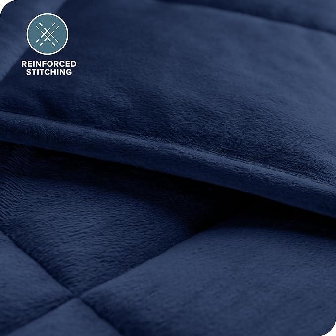 Bare Home Weighted Blanket King Size 25lb - Image 8