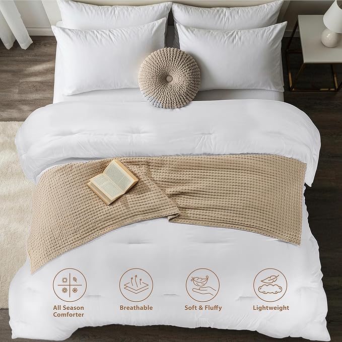 Utopia Bedding Comforters King Size, All Season Duvet Insert, Down Alternative - Image 5