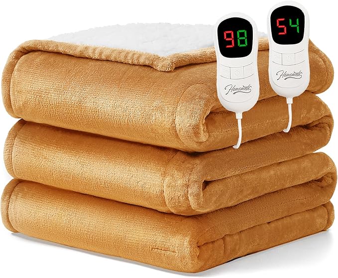 Homemate Electric Heated Blanket Queen Size by Homemate