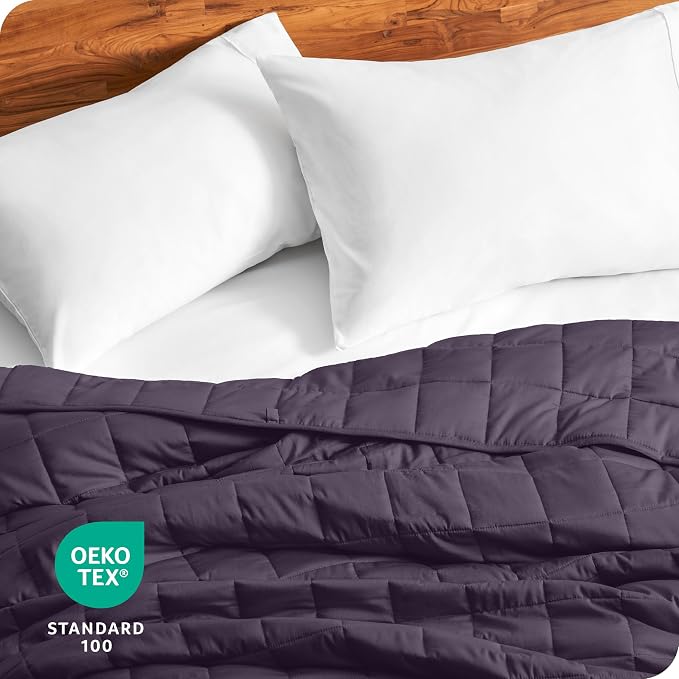Bare Home Weighted Blanket Queen Size 20lb - Image 7