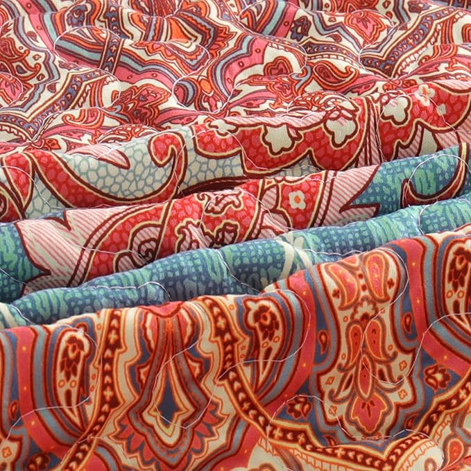 Exclusivo Mezcla 50"x 60" Quilted Throw Blanket- Microfiber Quilt Throw - Image 3