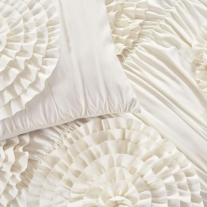 Lush Decor 3 Piece Serena Comforter Set - Image 4
