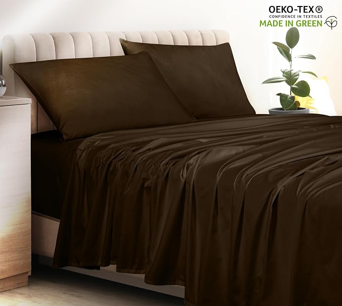 400 Thread Count 100% American Grown Cotton Flat Sheet - Image 3