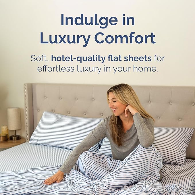 Twin XL Size Flat Sheet - Image 2