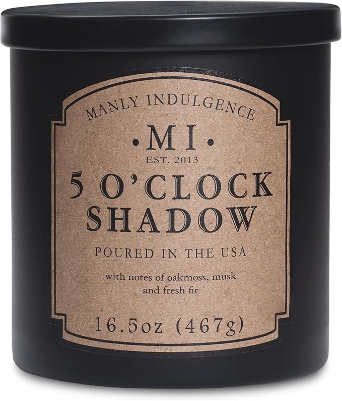 Manly Indulgence 5 O'Clock Shadow Scented Candles by ManlyIndulgence