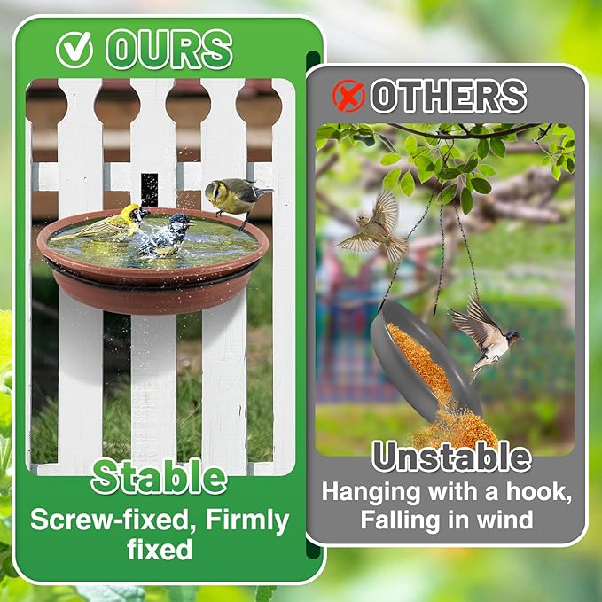 Fence Bird Feeders Tray - Image 2