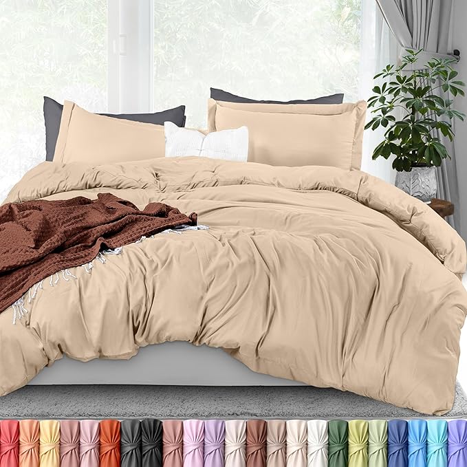 Utopia Bedding Duvet Cover Queen Size by UTOPIABEDDING