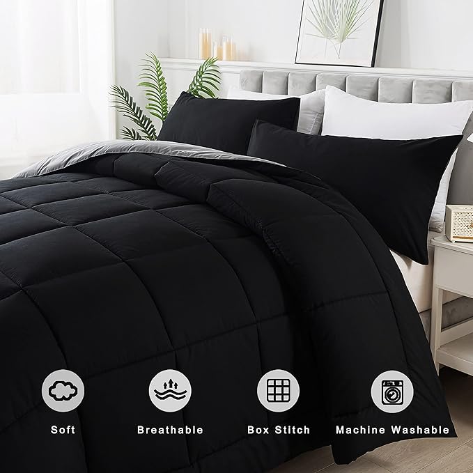 DOWNCOOL Full Size Comforter Sets -All Season Bedding Comforters Sets - Image 3