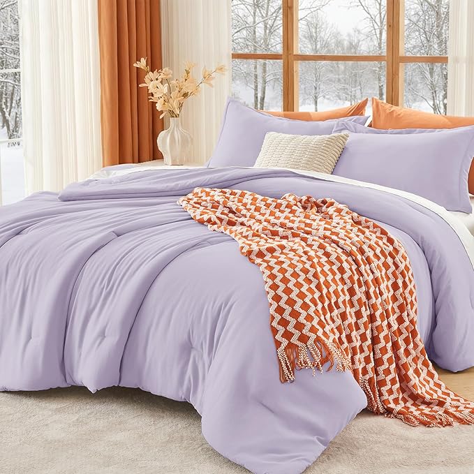 MUXHOMO Queen Comforter Set, All Season Ultra Soft Down Alternative Bedding by MUXHOMO
