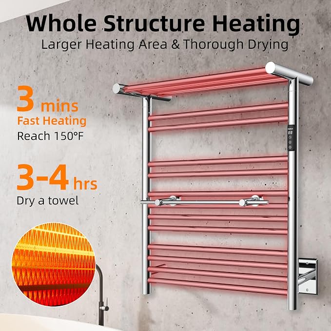 P&Dlusir Heated Towel Warmer - Image 2