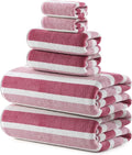 REDKISS Ultra Soft Bath Towel Set 6-Piece 35"x70" | 100% Microfiber, Highly by REDKISSOnline