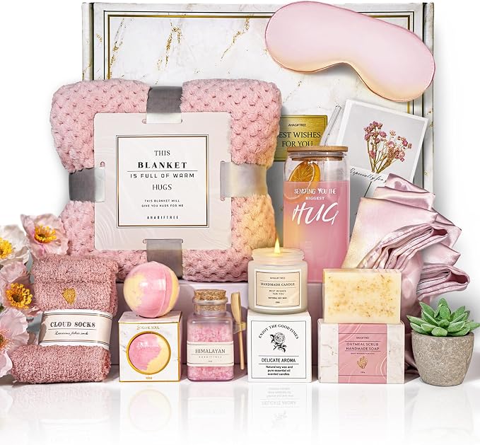 AHAGIFTREE Mother's Day Birthday Gifts Get Well Soon Gift Baskets by Unknown