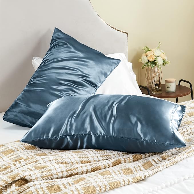 BEDELITE Satin Pillowcase for Hair and Skin, Super Soft and Cooling Similar to - Image 8