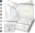 SUNDAYSILKS™ Silk Pillow Cases 2 Pack | 22 Momme Mulberry Silk Pillowcase Set by ColoradoHomeCo