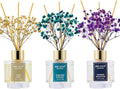 Airkeep Reed Diffuser Set of 3, Clean Linen Ocean Mist&Sea Salt Lavender by Airkeep