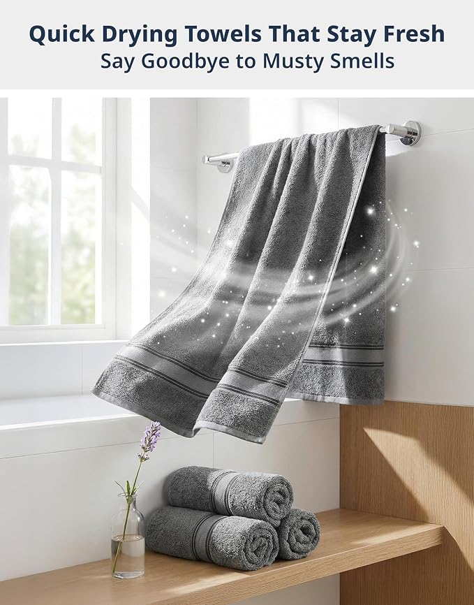 LANE LINEN Luxury Bath Towels Set - Image 7