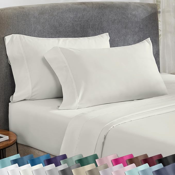 California Design Den Standard Queen Size Pillowcase Set by CaliforniaDesignDen