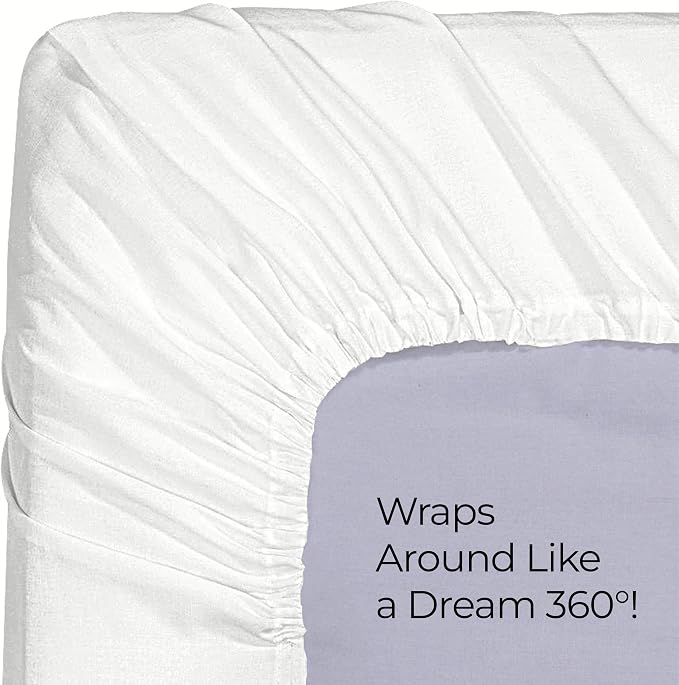 Utopia Bedding Queen Fitted Sheet - Image 6