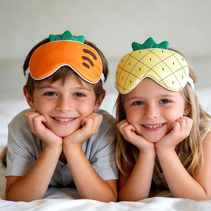 Orose Kids Silk Sleep Mask Cute Adjustable Original Design - Image 6