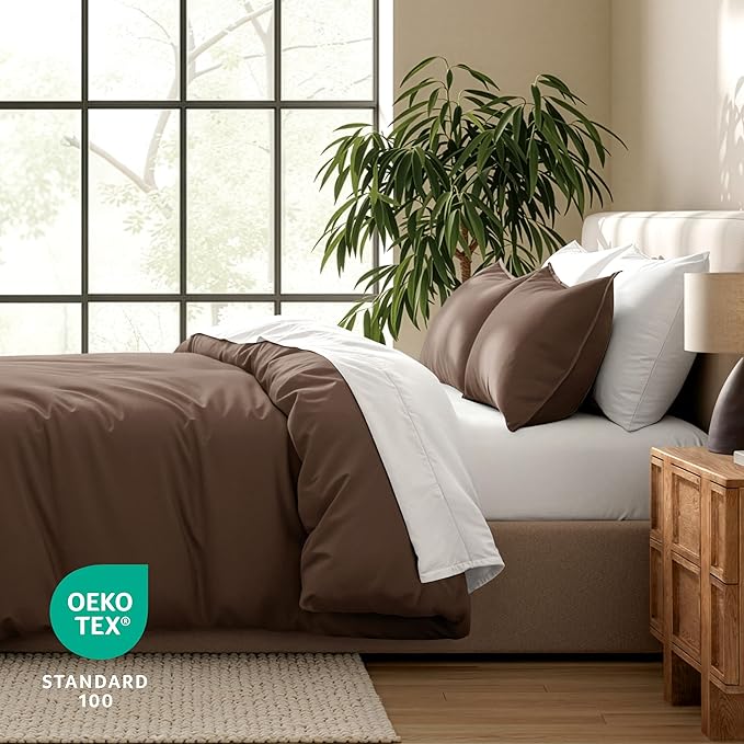 Bare Home Bedding Duvet Cover California King Size - Image 5