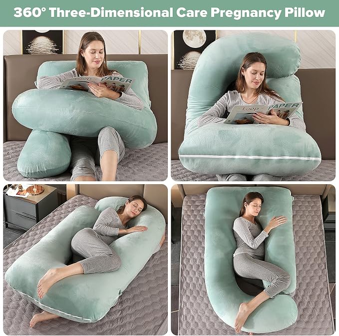 U-Shaped Full Body Pregnancy Pillow - Image 5