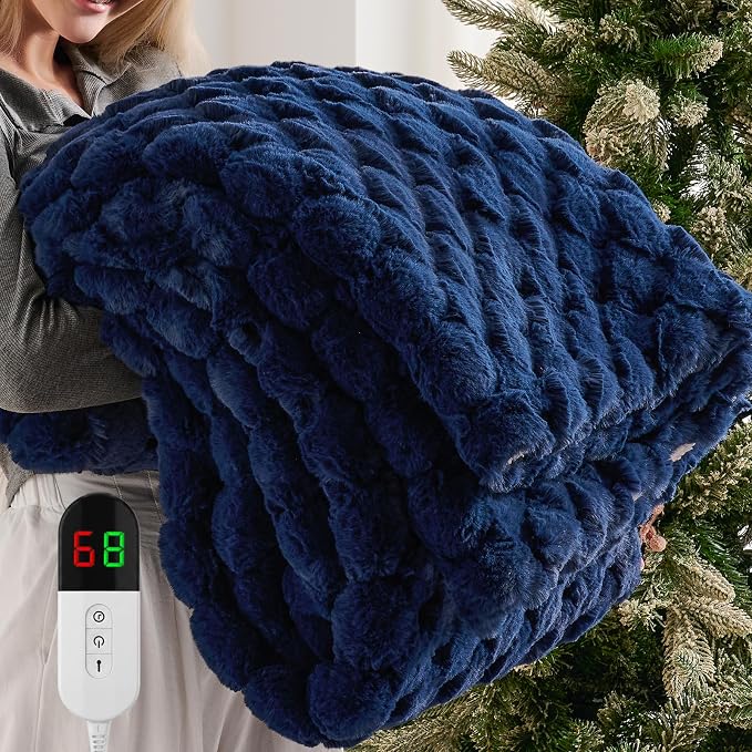 Homemate Electric Heated Throw Blanket by Homemate