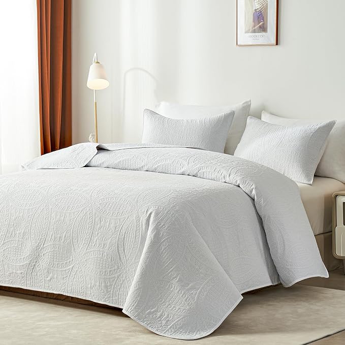akkialla Twin Quilt Bedding Set, Lightweight Soft Bedspread Coverlet, Modern - Image 2