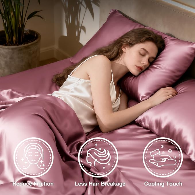 Love's cabin Satin Queen Sheets Set - Image 3