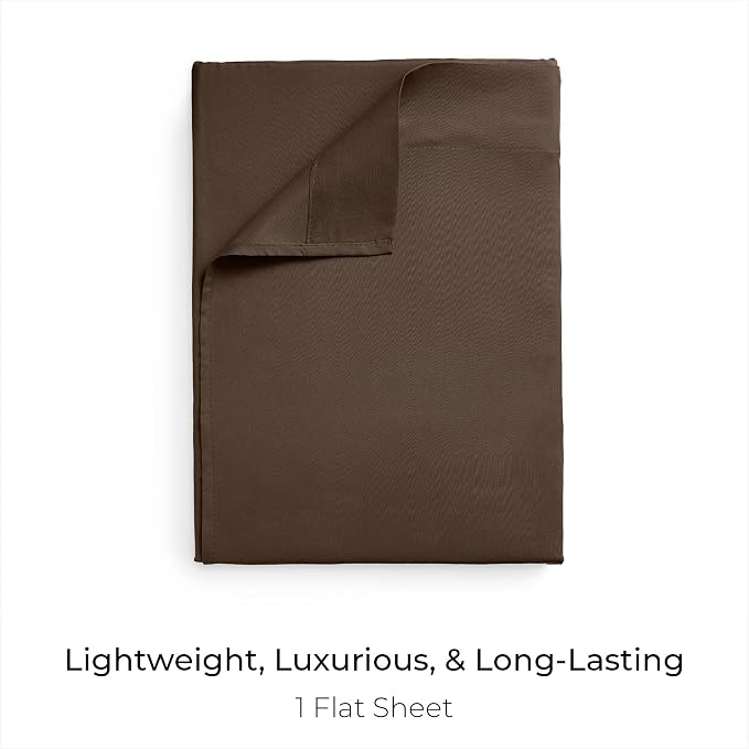 Mellanni California King Size Flat Sheet - Image 2